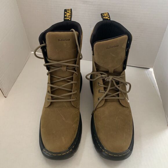 Dr. Martens Men's Size 13 CREWSON Nubuck Leather Suede Boots NJ004 - Picture 4 of 15
